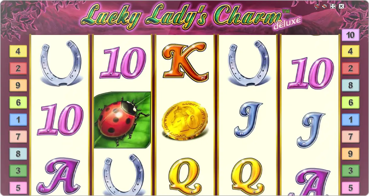 jouer sur Lucky Lady's Charm Deluxe de Novomatic