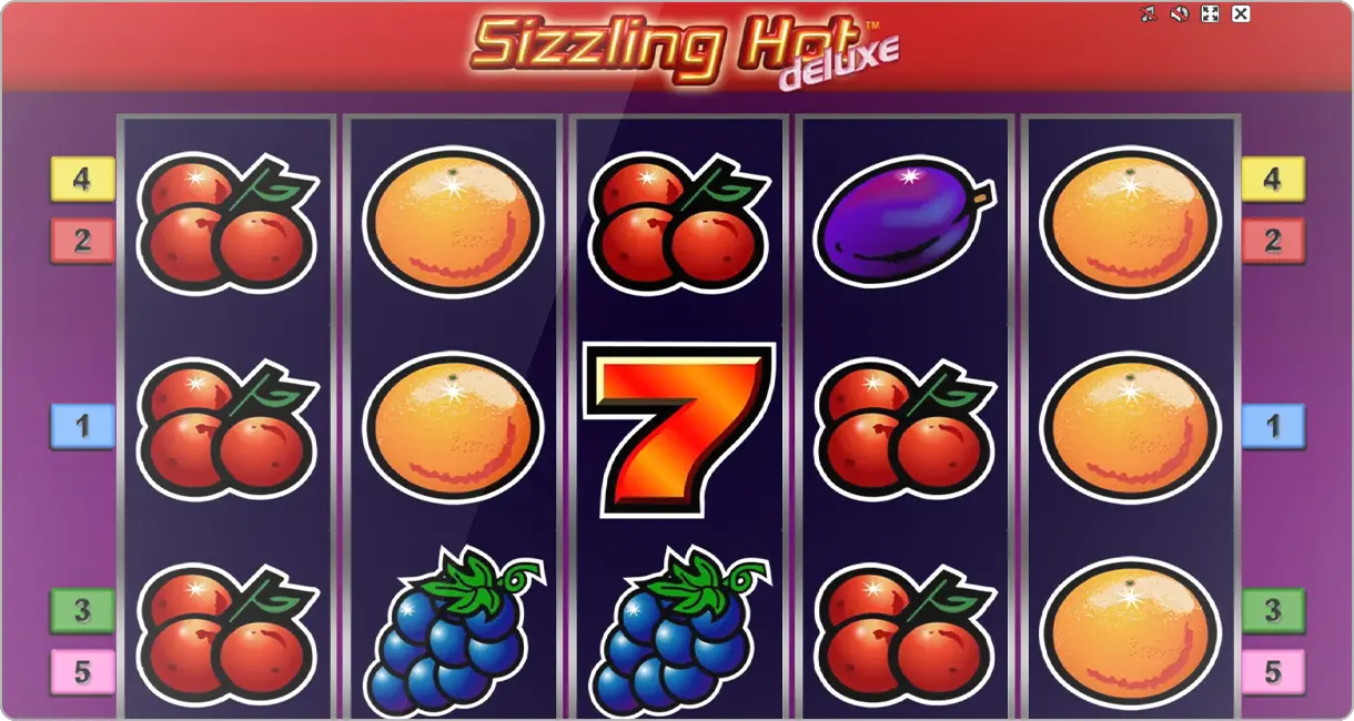 Jouer à Sizzling Hot Deluxe de Novomatic