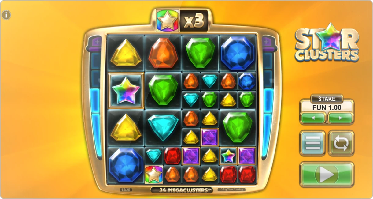 jouer à la machine à sous Star Clusters Megaclusters de Big Time Gaming