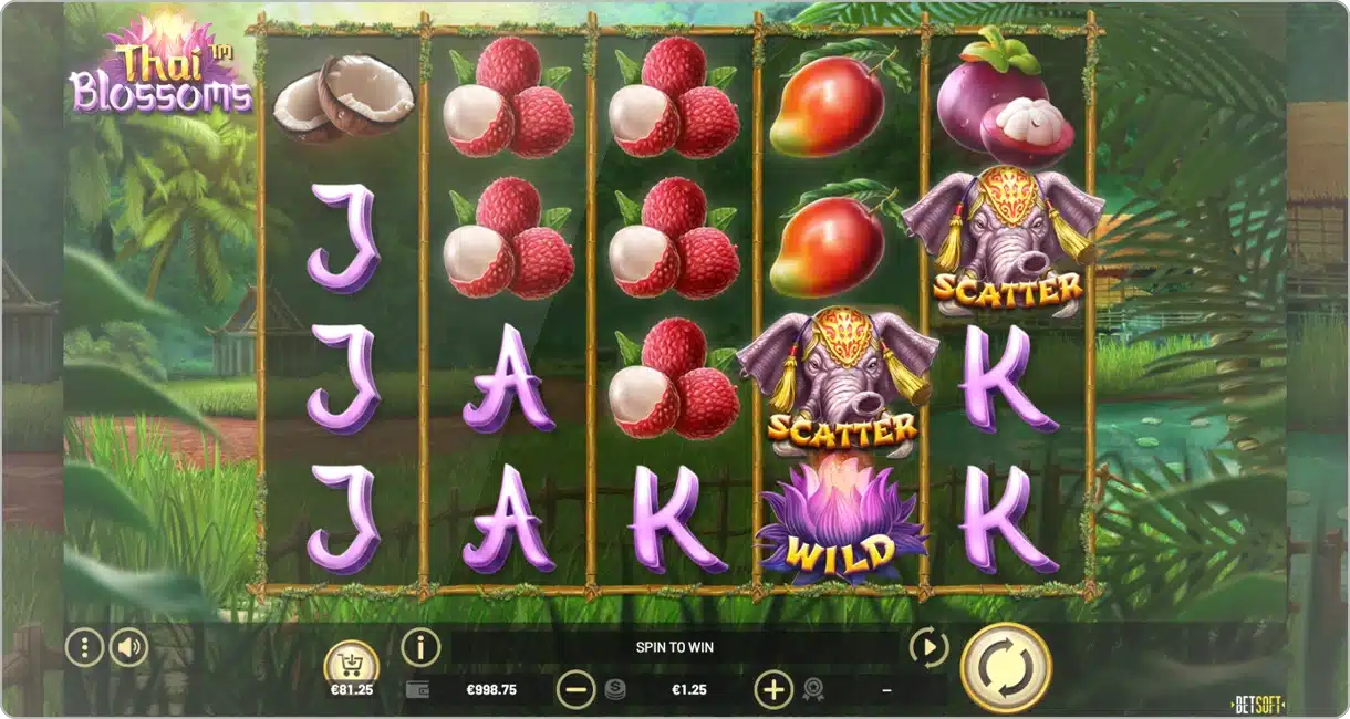 Jouer sur Thai Blossoms de Betsoft