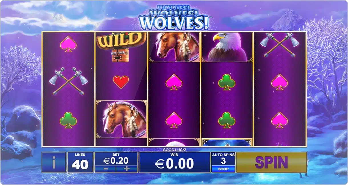 Image du jeu Wolves! Wolves! Wolves! de Playtech