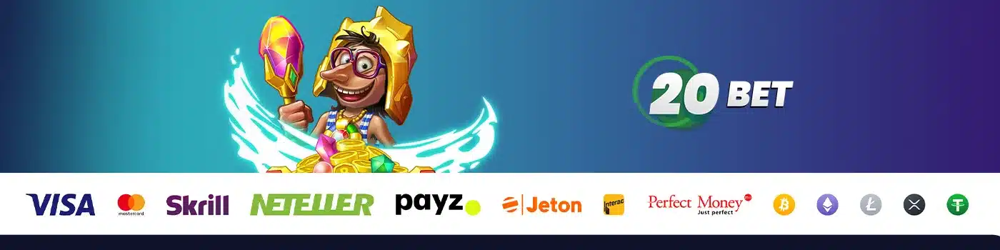 Moyens de Paiement 20Bet Casino
