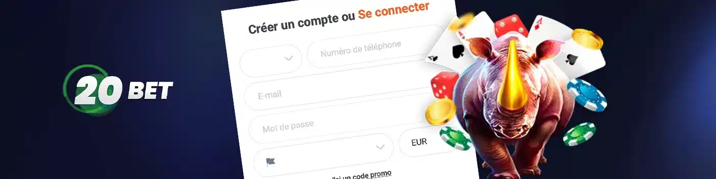 Inscription 20Bet Casino