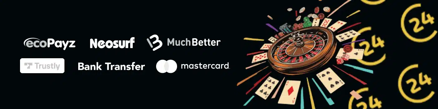 Moyens de paiement 24 Casino