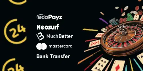 Moyens de paiement 24 Casino