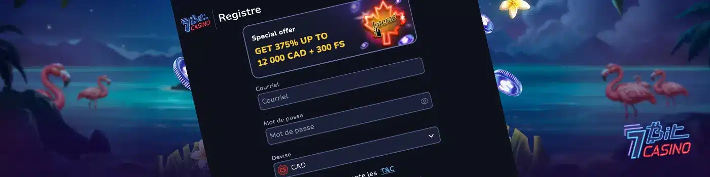 Inscription 7Bit Casino