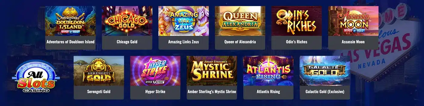 Jeux All Slots Casino