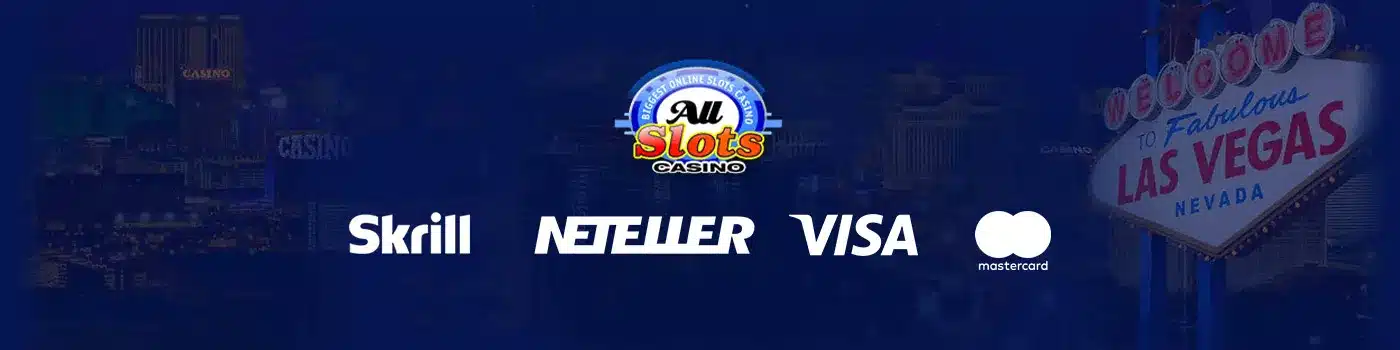 Moyens de paiement All Slots Casino