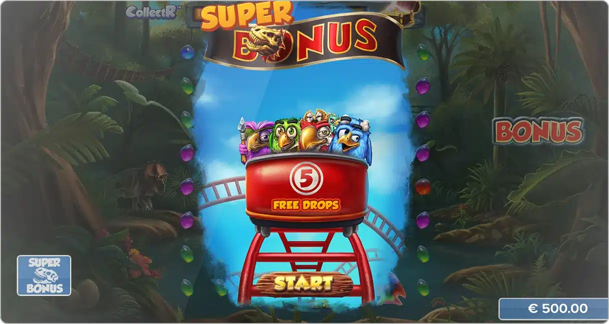 Image de la fonctionnalité de bonus sur Pirots 2