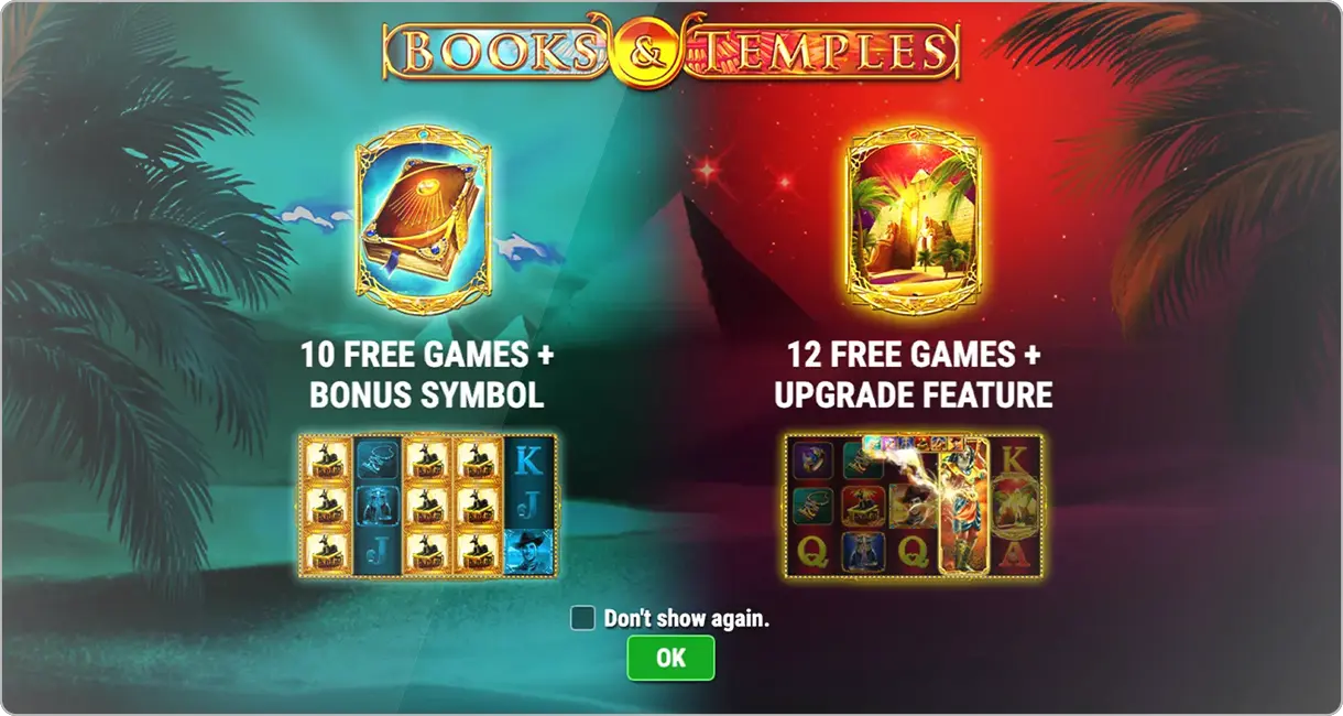 Image du jeu Book of Temples de Gamomat