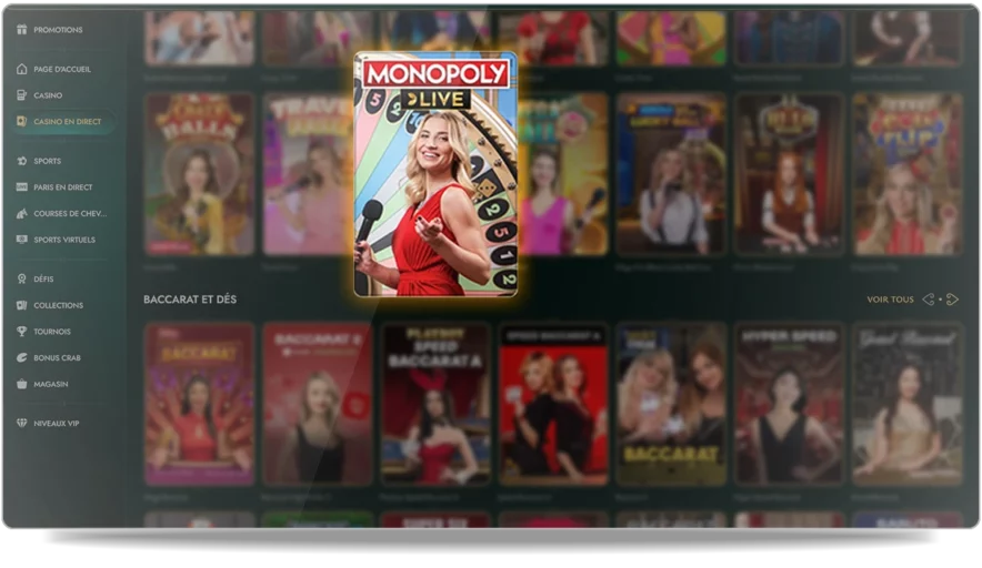 monopoly live sur les casinos