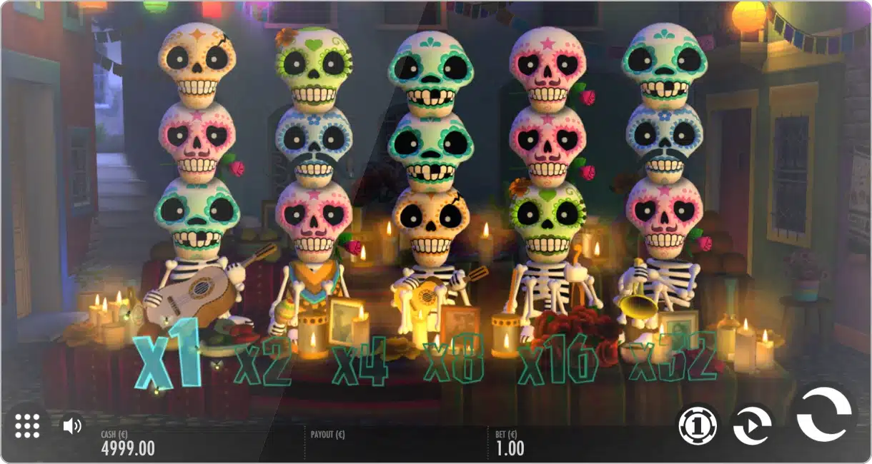 Esqueleto Explosivo_in-game Jouer à Esqueleto Explosivo