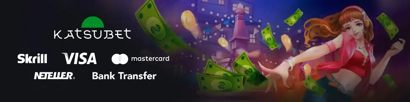 moyens de paiement sur Katsubet