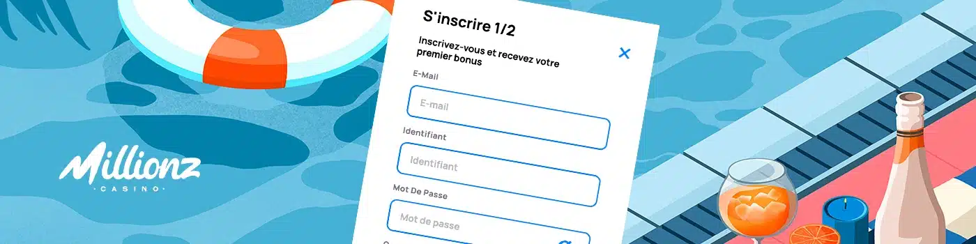 Inscription sur Millionz