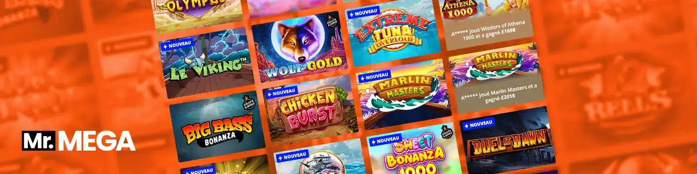Jouer sur Mrmega casino