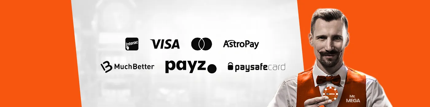 Paiement sur Mrmega casino