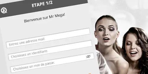 S'inscrire sur le casino Mrmega