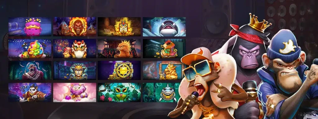 Le catalogue de jeux de Push Gaming