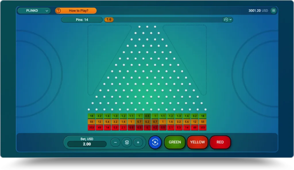 Découvrir le jeu plinko