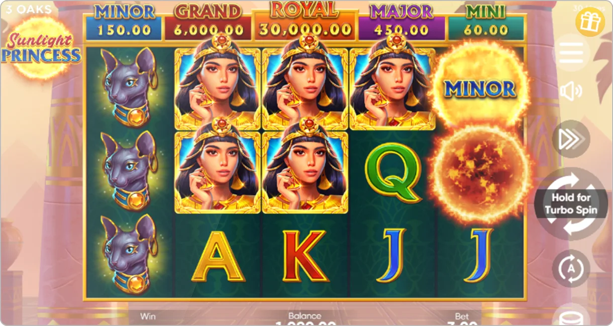 Jouer à Sunlight Princess