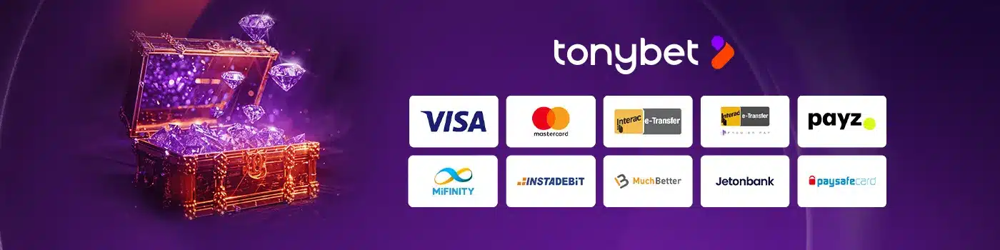 paiement sur Tonybet Casino