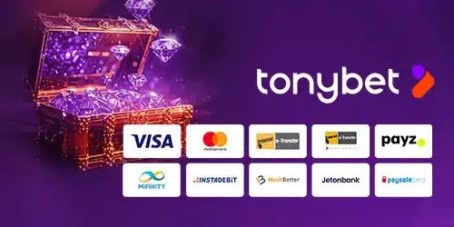 paiement sur Tonybet Casino