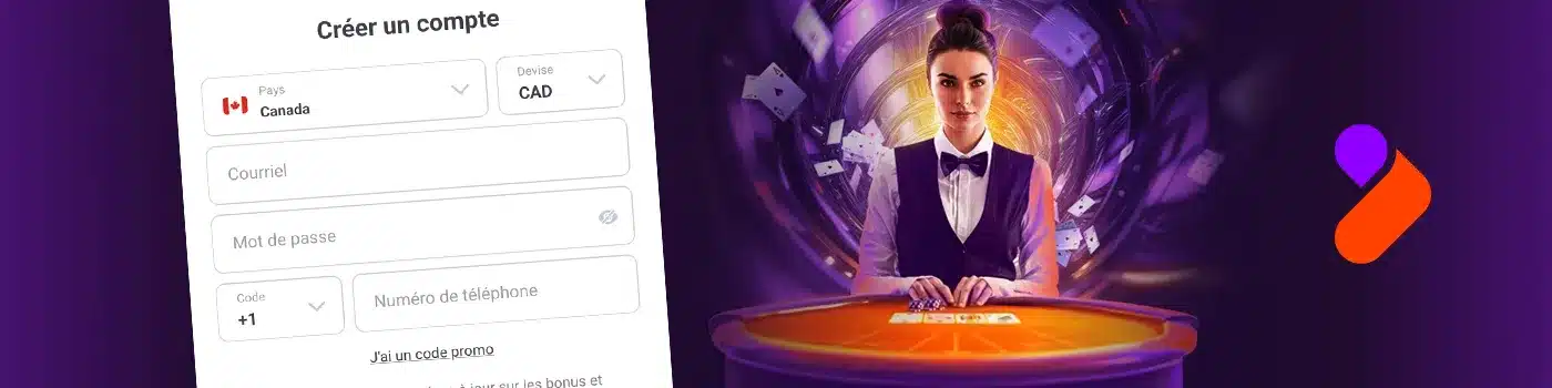 inscription sur Tonybet Casino