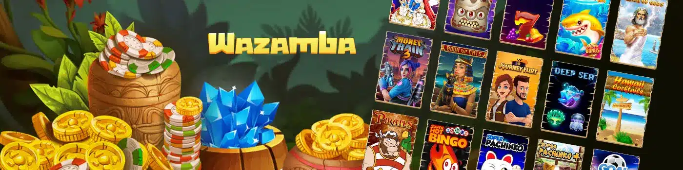 jeux sur le casino Wazamba
