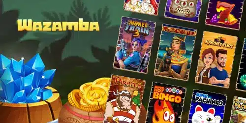 jeux sur le casino Wazamba