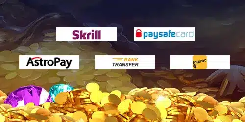 moyens de paiement sur Yukong Gold casino