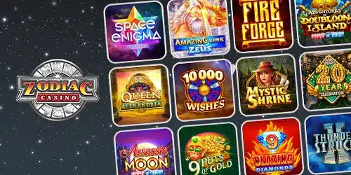 jeux sur Zodiac Casino