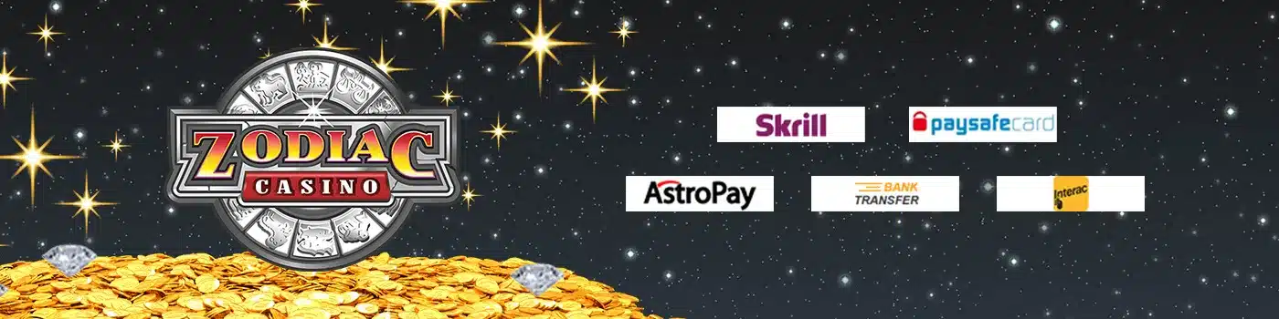 Moyens de paiement sur Zodiac