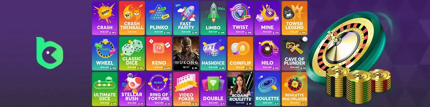 Jeux BC.Game casino