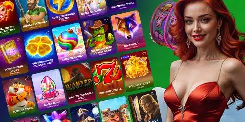 Jeux de casino sur Candyspinz