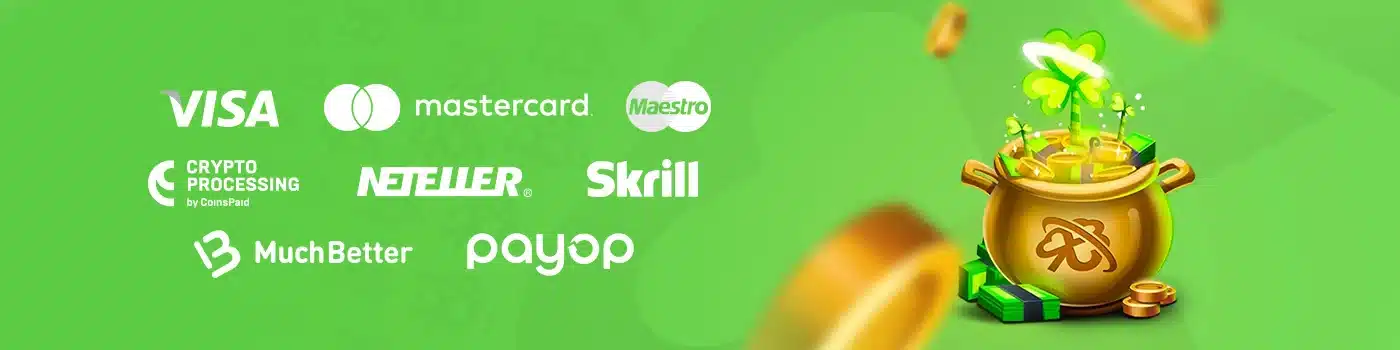 méthodes de paiement sur Cloverspin