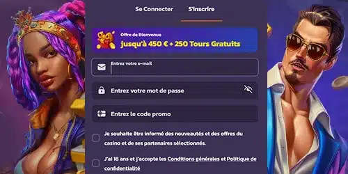 Comment s'inscrire sur le casino Coolzino