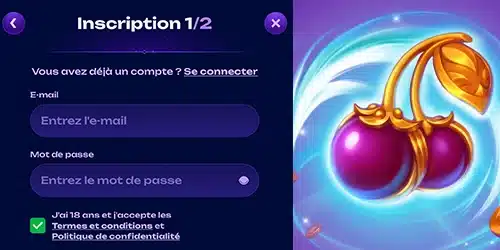 Inscription sur Genie Play