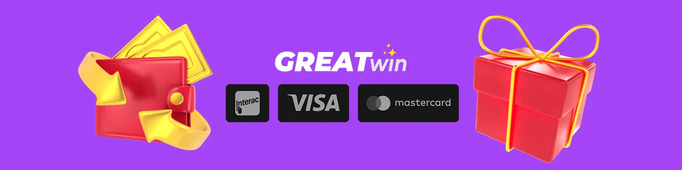 paiements sur Greatwin casino