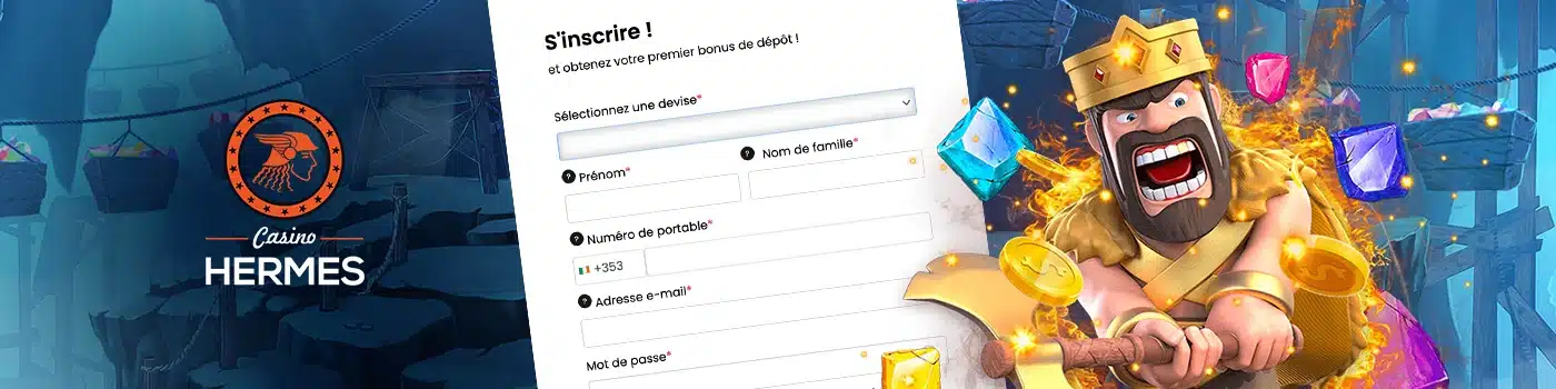 Inscription Hermescasino VIP