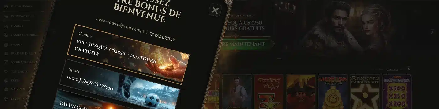 Formulaire d'inscription de Kyngs Casino