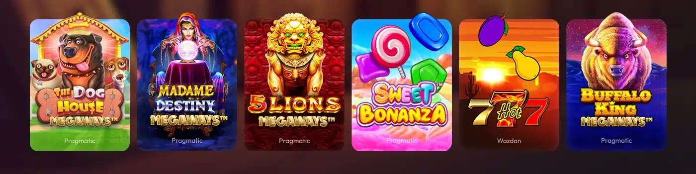 Jeux en ligne du casino Mad