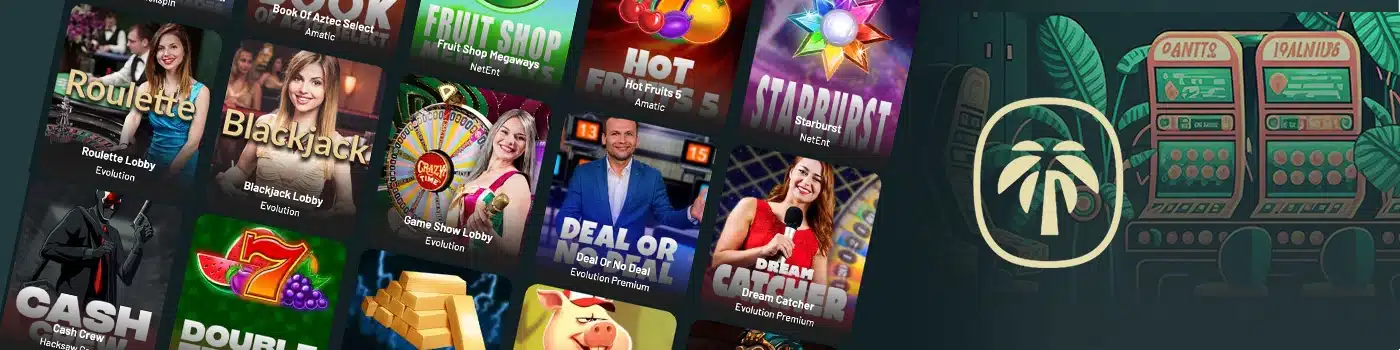 Jeux Palm Casino