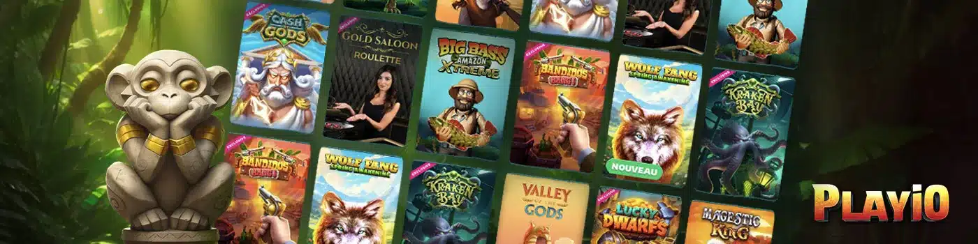 Jeux Playio casino