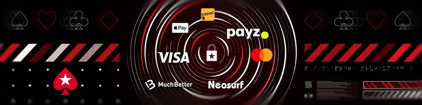 les moyens de paiement sur le casino Pokerstars