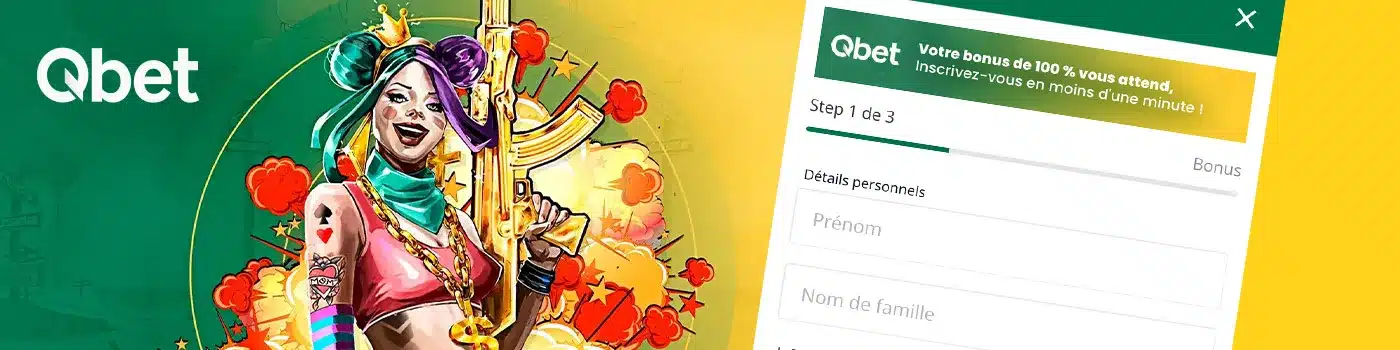 Inscription Qbet casino