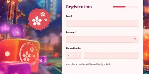 S'inscrire sur Sakuraslots casino