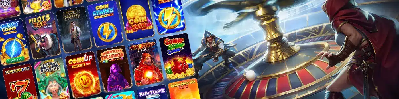 Les jeux proposés par Slotuna Casino