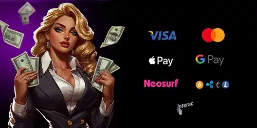 moyens de paiement du casino Spinmama