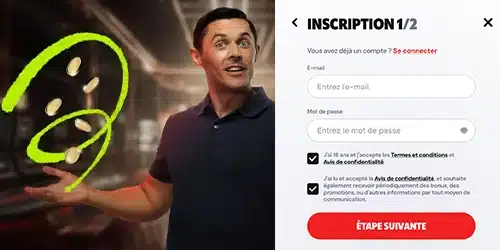 inscription sur Supabet Casino