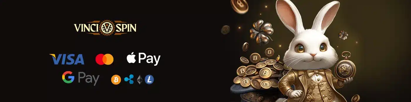 Moyens de paiement Vincispin Casino